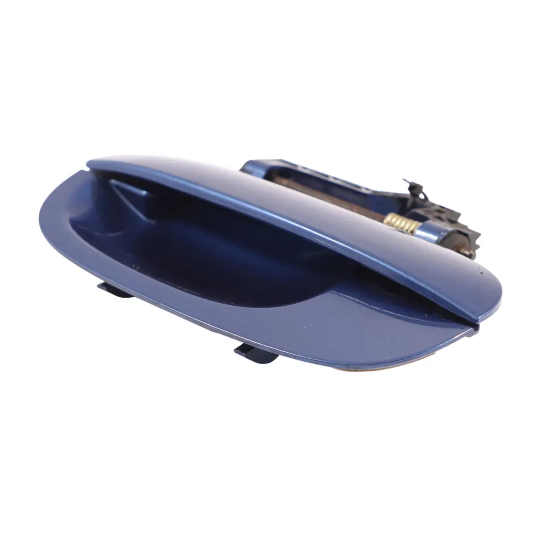 BMW Z4 E85 E86 Outer Door Handle Opening Front Left N/S Montegoblau Blue - A51 - SKU RHD-7197327-MTB - Part number 7197327