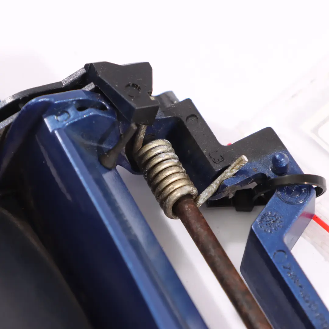 BMW Z4 E85 E86 Outer Door Handle Opening Front Left N/S Montegoblau Blue - A51 - SKU RHD-7197327-MTB - Part number 7197327