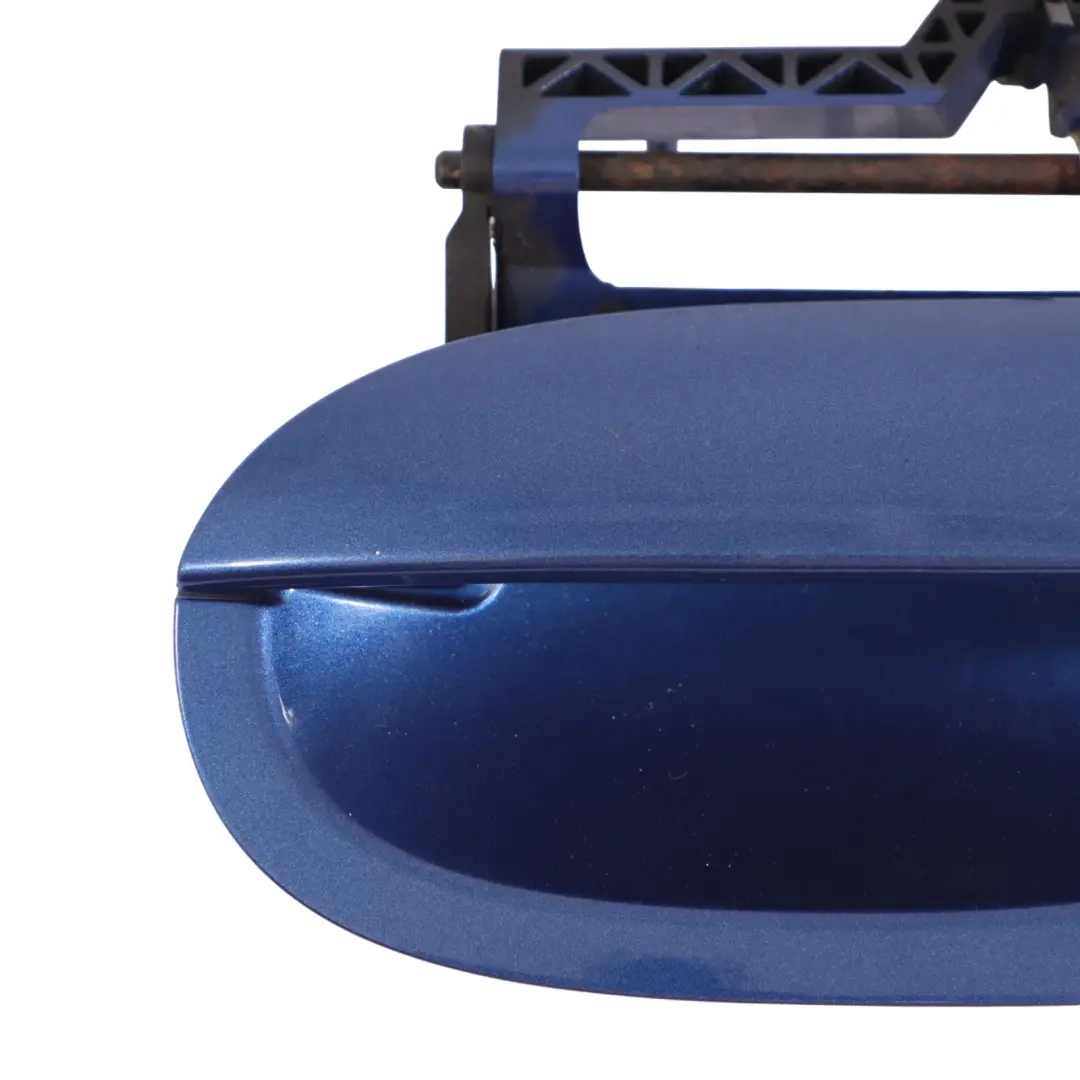 BMW Z4 E85 E86 Outer Door Handle Opening Front Left N/S Montegoblau Blue - A51 - SKU RHD-7197327-MTB - Part number 7197327