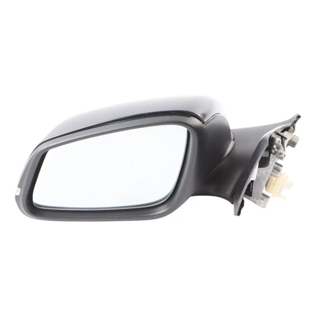 BMW F20 Wing Mirror Heated Door Left N/S Outside Black Sapphire Metallic 475 - SKU RHD-7242703-BS3 - Part number 7242703