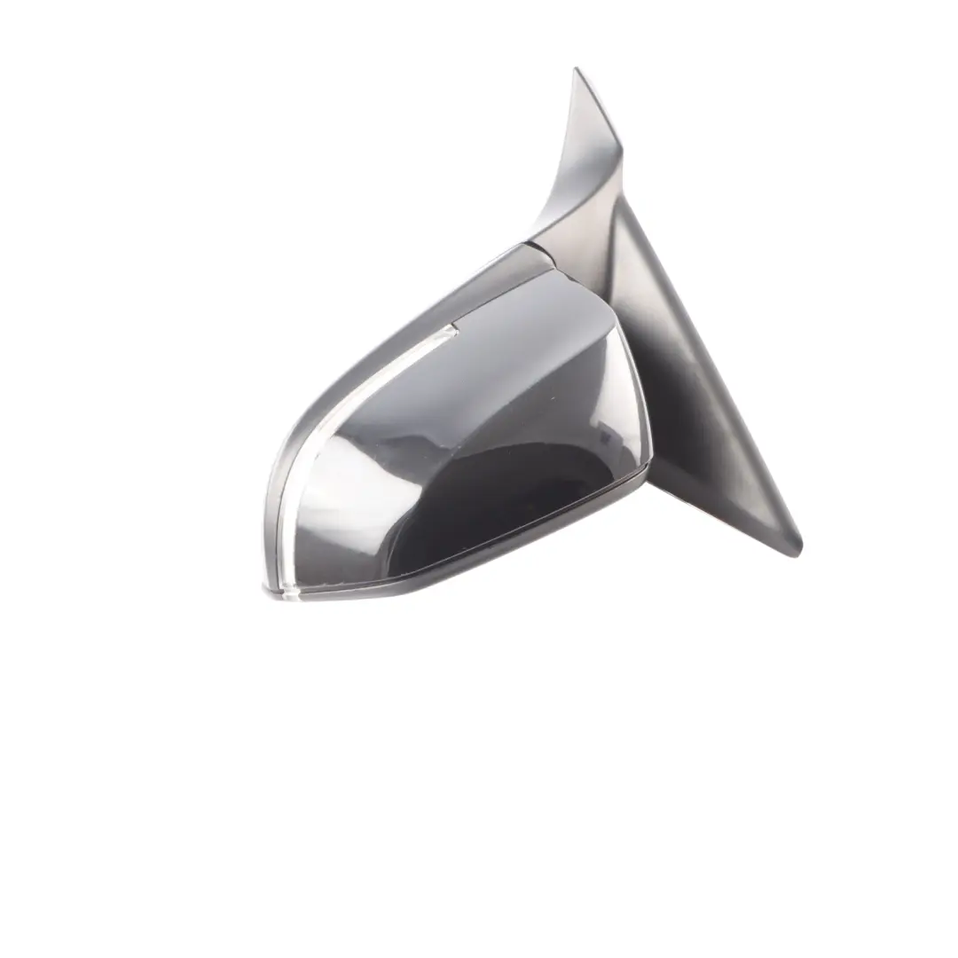 BMW F20 Wing Mirror Heated Door Left N/S Outside Black Sapphire Metallic 475 - SKU RHD-7242703-BS3 - Part number 7242703