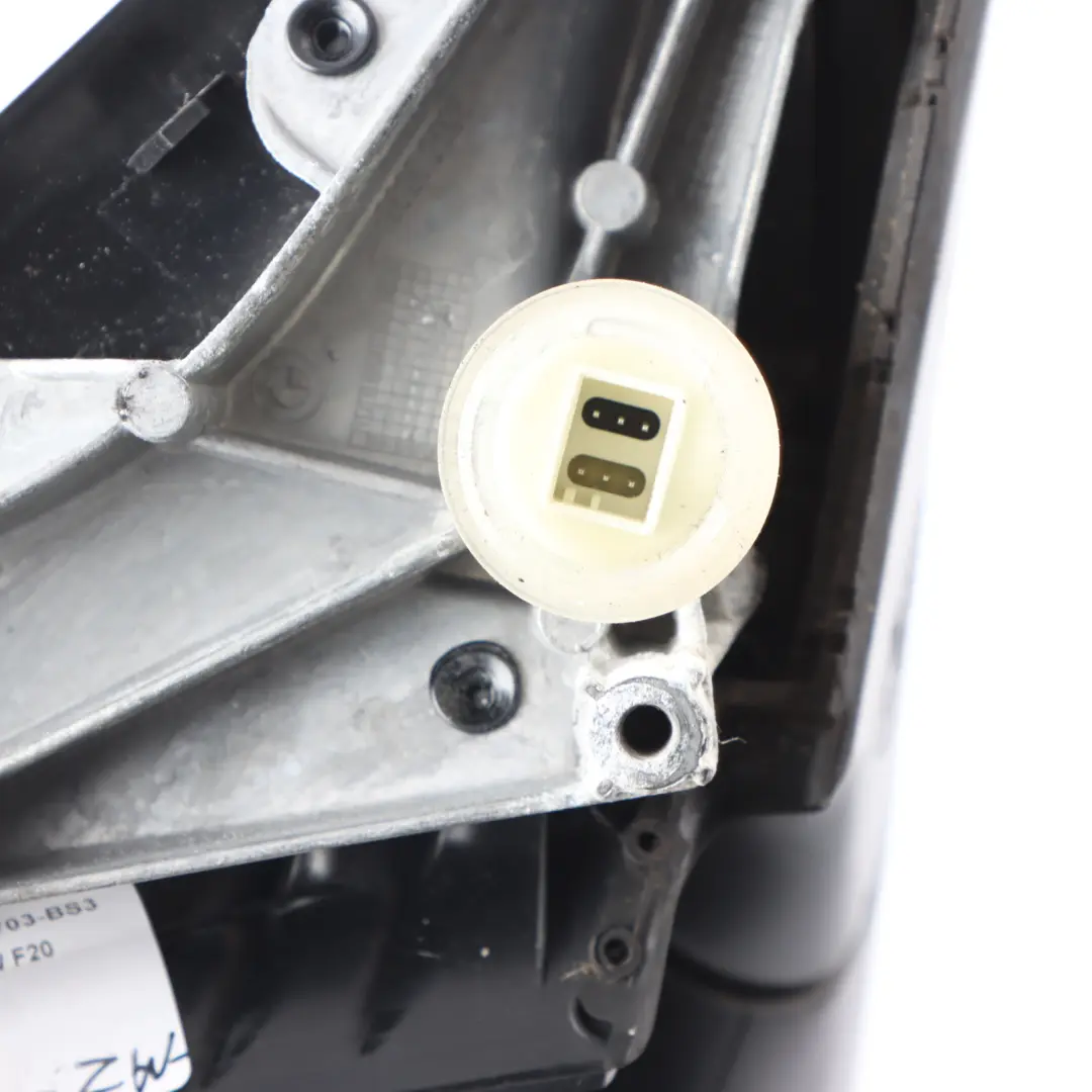 Wing Mirror Heated Door Left N/S Outside Black Sapphire Metallic 475 to BMW F20 with Part number 7242703 BMW F20 Wing Mirror Heated Door Left N/S Outside Black Sapphire Metallic 475 - SKU RHD-7242703-BS3 - Part number 7242703