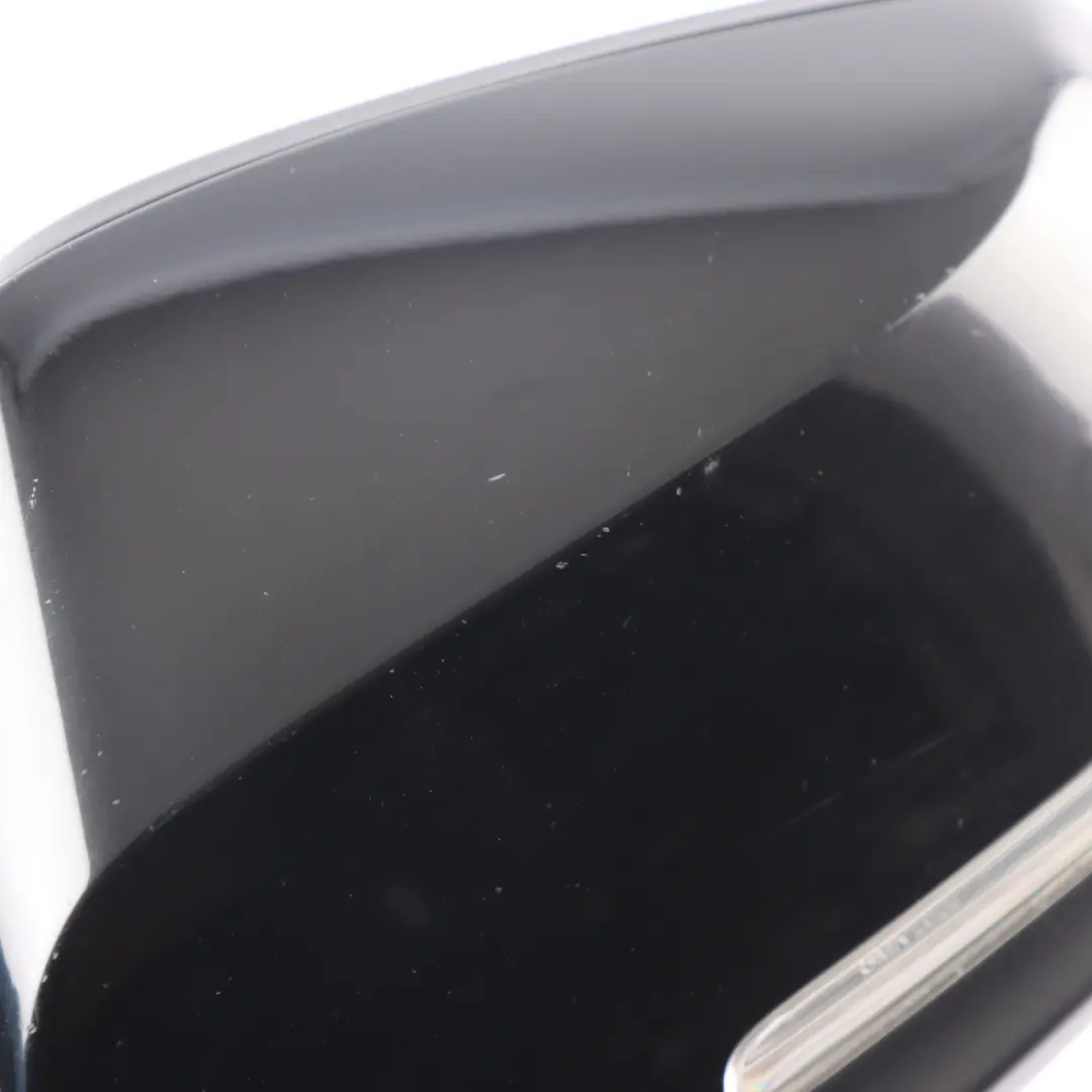 BMW F20 Wing Mirror Heated Door Left N/S Outside Black Sapphire Metallic 475 - SKU RHD-7242703-BS3 - Part number 7242703