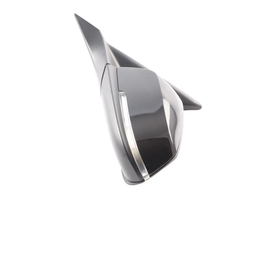 BMW F20 Wing Mirror Heated Door Left N/S Outside Black Sapphire Metallic 475 - SKU RHD-7242703-BS3 - Part number 7242703