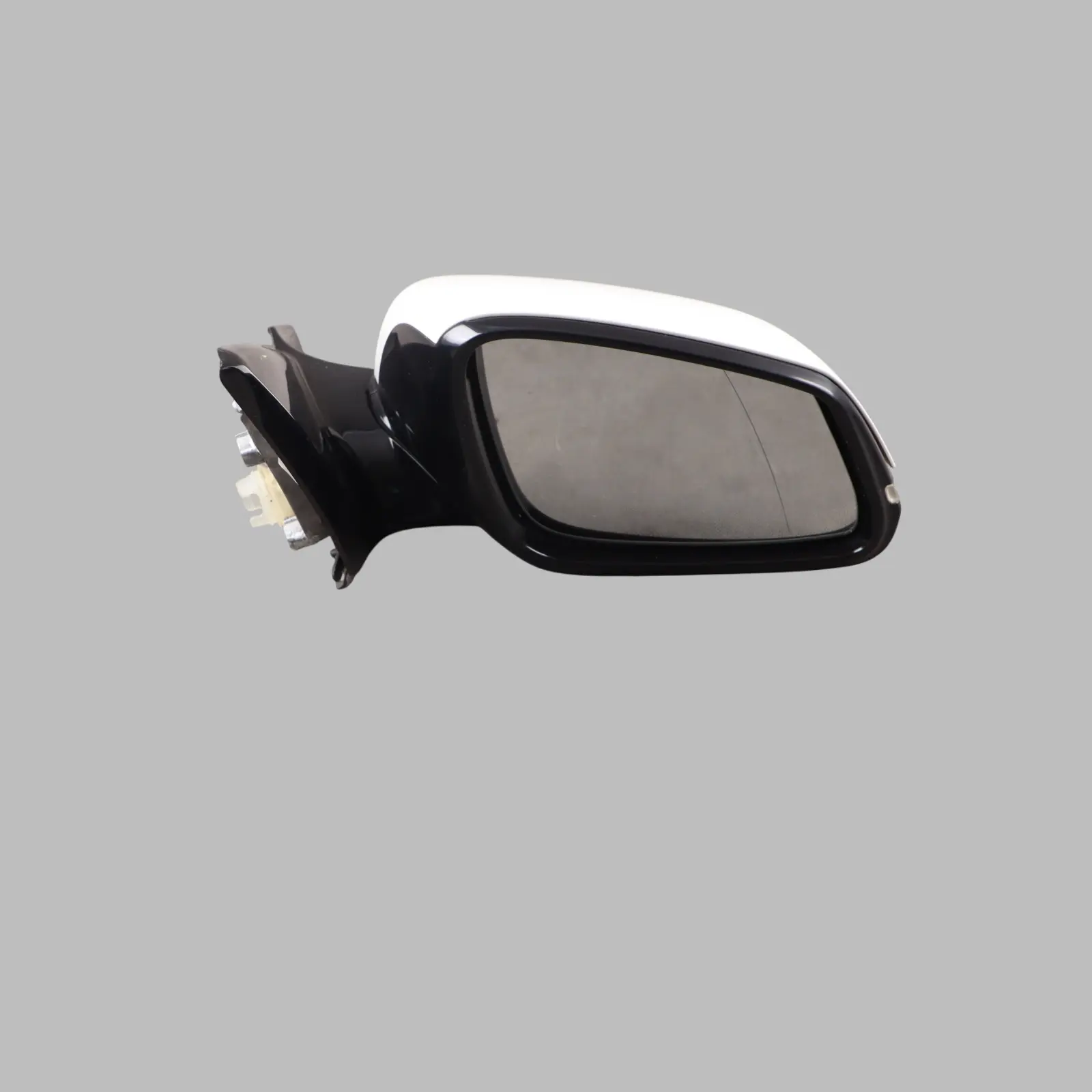 BMW 1 Series F20 Right Heated Wing Mirror O/S High Gloss Alpinweiss White 300
