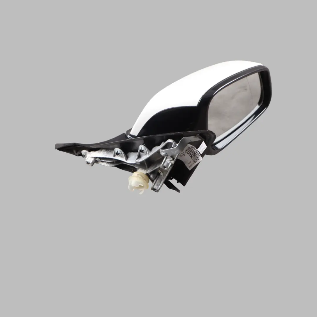 BMW 1 Series F20 Right Heated Wing Mirror O/S High Gloss Alpinweiss White 300 - SKU rhd-7242780-AW - Part number 7242780