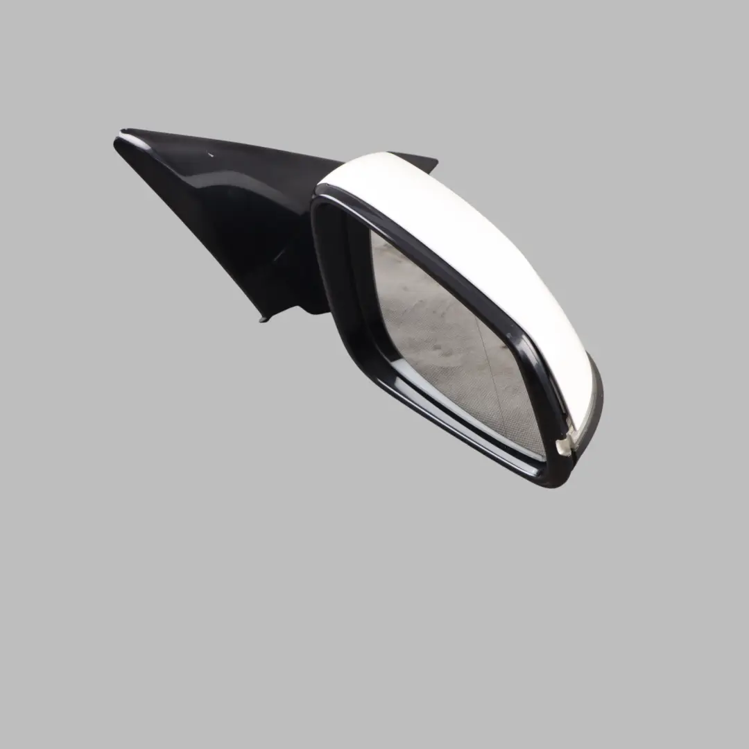 BMW 1 Series F20 Right Heated Wing Mirror O/S High Gloss Alpinweiss White 300 - SKU rhd-7242780-AW - Part number 7242780