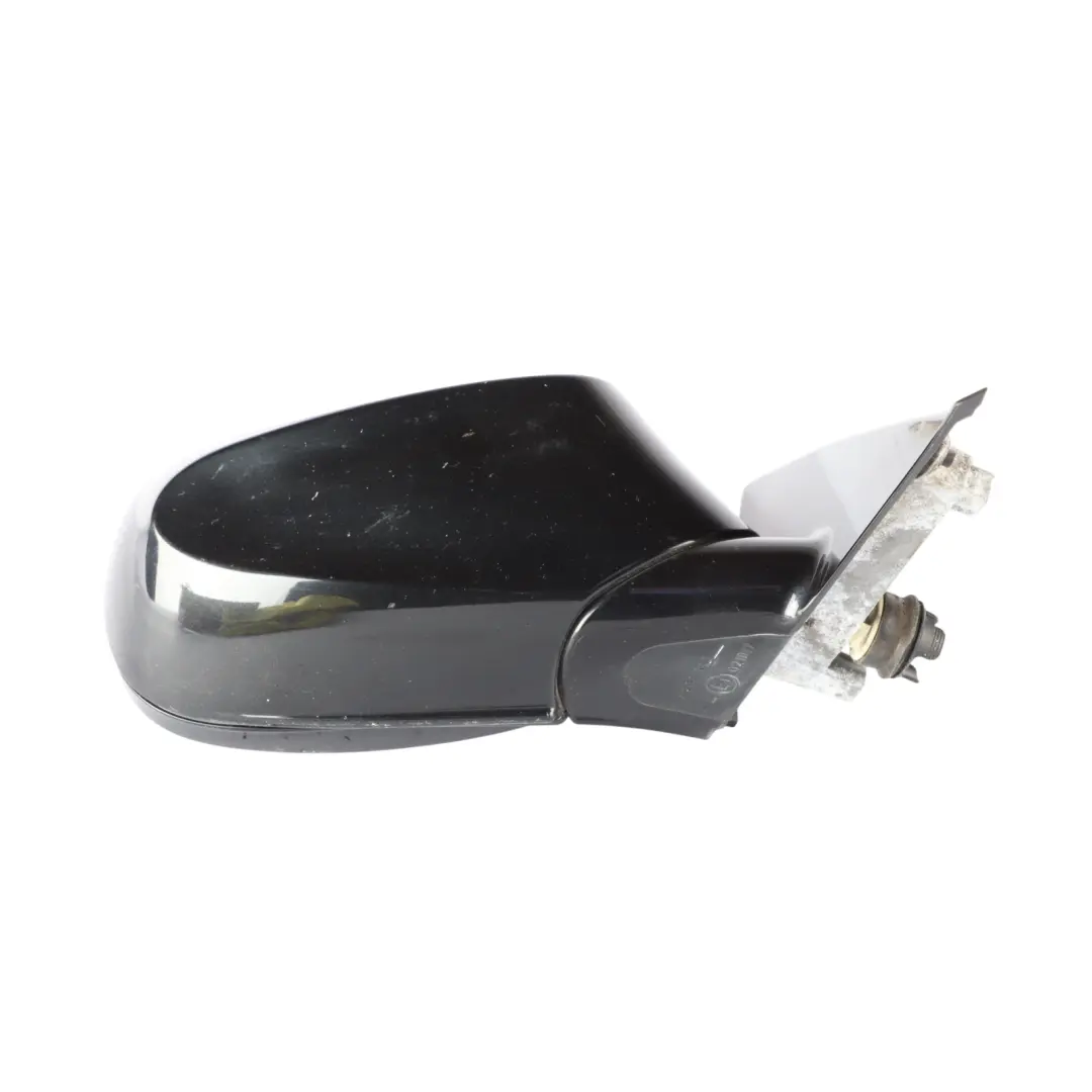 High Gloss Right Wing Mirror Black Sapphire Metallic 475 to BMW E87N LCI M Sport with Part number 7268146 BMW E87N LCI M Sport High Gloss Right Wing Mirror Black Sapphire Metallic 475 - SKU rhd-7268146-BS1 - Part number 7268146