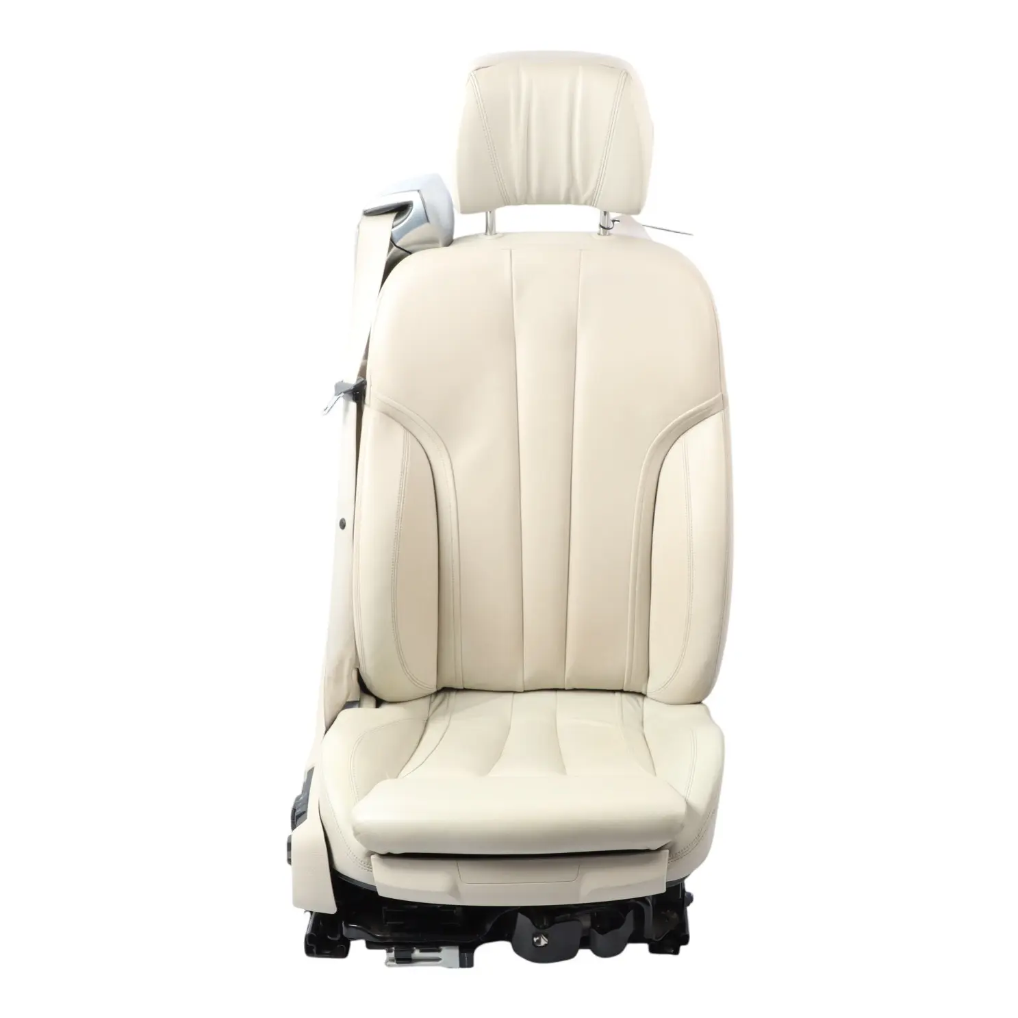 BMW F06 Comfort Seat Front Right O/S Memory Heated Leather Nappa Ivory White