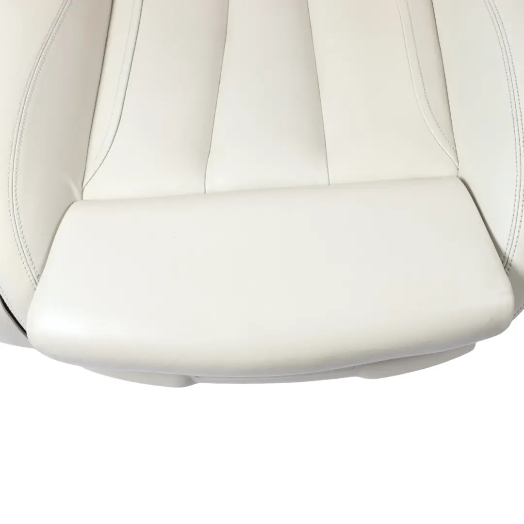 BMW F06 Comfort Seat Front Right O/S Memory Heated Leather Nappa Ivory White - SKU RHD-7280638 - Part number 7280638
