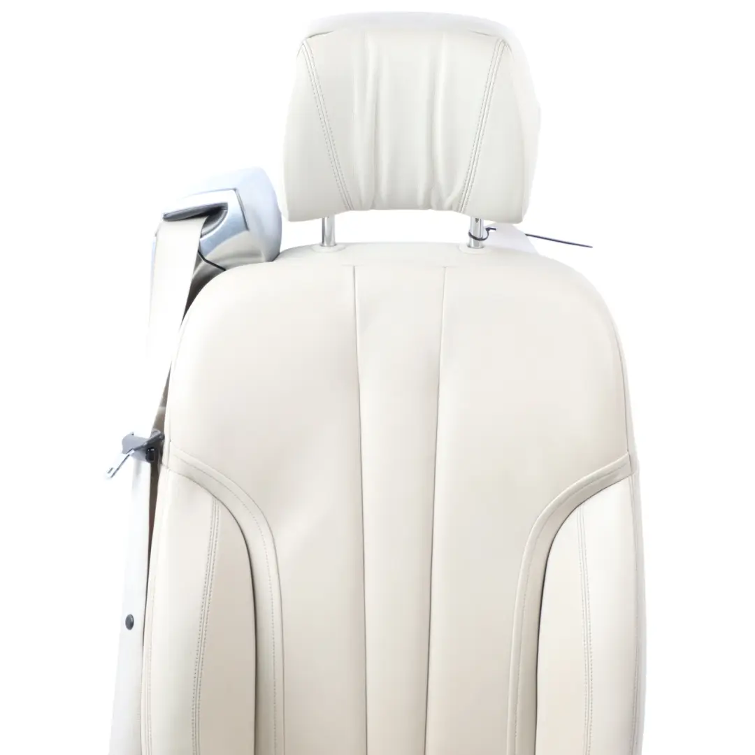 BMW F06 Comfort Seat Front Right O/S Memory Heated Leather Nappa Ivory White - SKU RHD-7280638 - Part number 7280638
