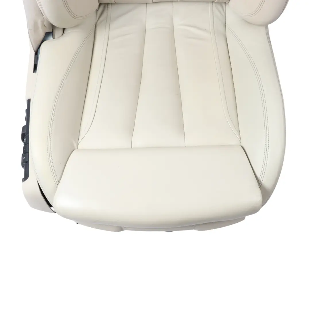 Front Right O/S Memory Heated Leather Nappa Ivory White to BMW F06 Comfort Seat with Part number 7280638 BMW F06 Comfort Seat Front Right O/S Memory Heated Leather Nappa Ivory White - SKU RHD-7280638 - Part number 7280638