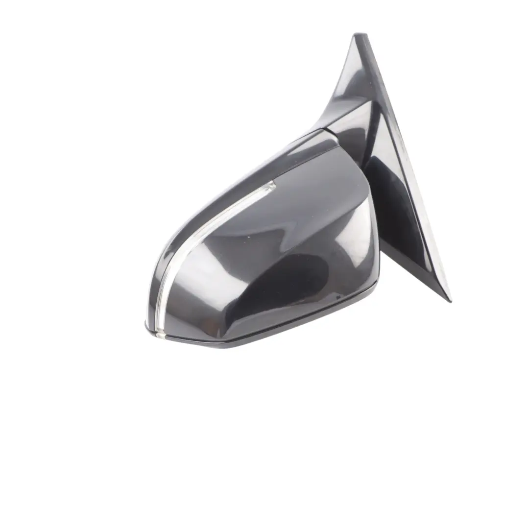 BMW F36 Wing Mirror Shadow Line Heated Left N/S Black Sapphire 475 - SKU RHD-7285245-BS - Part number 7285245