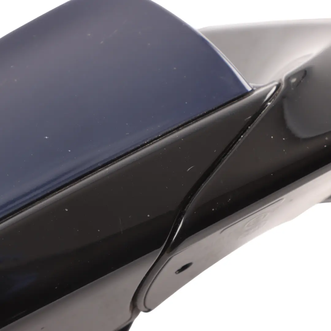  Wing Mirror BMW F06 F12 F13 Heated Door Right O/S Tanzanite Blue Metallic - X10 - SKU RHD-7286410-TAN - Part number 7286410