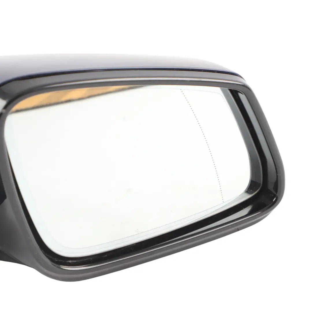  Wing Mirror BMW F06 F12 F13 Heated Door Right O/S Tanzanite Blue Metallic - X10 - SKU RHD-7286410-TAN - Part number 7286410