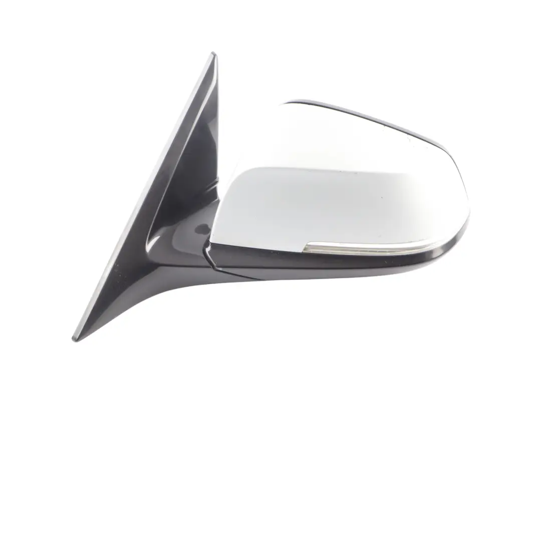 BMW F34 GT Door Wing Mirror Heated Electric Left N/S Glacier Silver A83 - SKU RHD-7291589-GSB - Part number 7291589