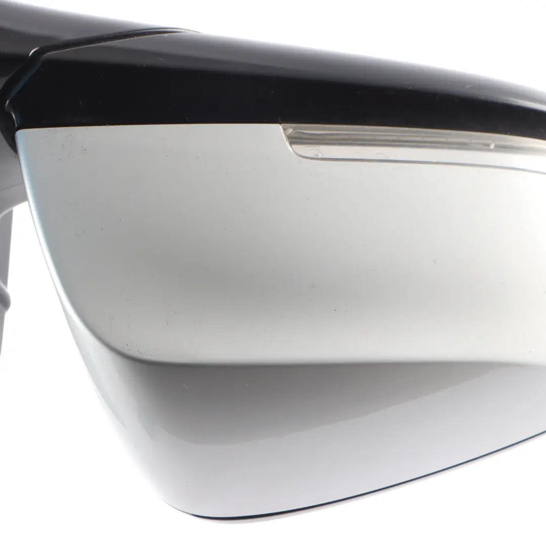 BMW F34 GT Wing Mirror Right O/S 6 Pins Heated Glacier Silver - A83 - SKU RHD-7291590-GSB - Part number 7291590