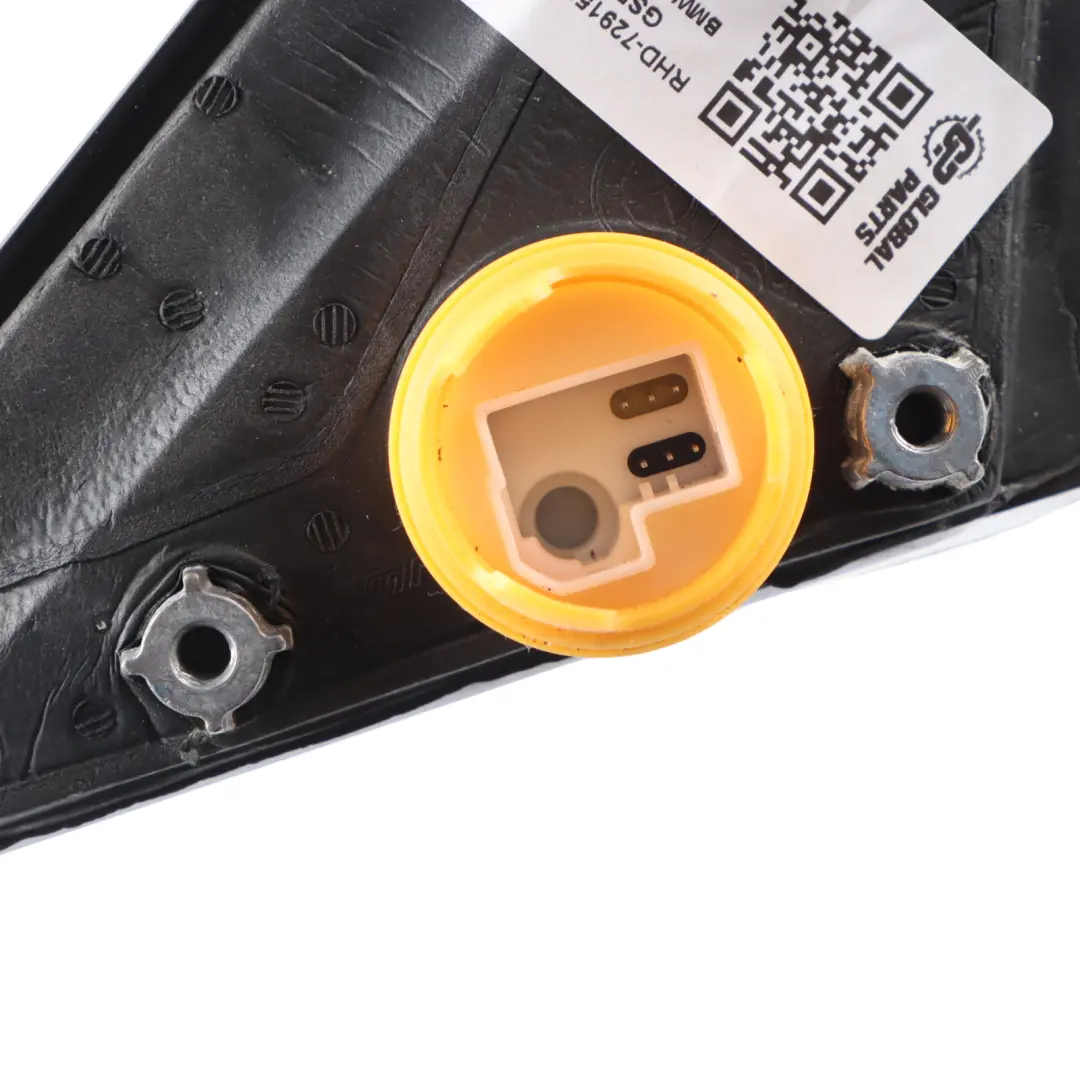 Wing Mirror Right O/S 6 Pins Heated Glacier Silver - A83 to BMW F34 GT with Part number 7291590 BMW F34 GT Wing Mirror Right O/S 6 Pins Heated Glacier Silver - A83 - SKU RHD-7291590-GSB - Part number 7291590