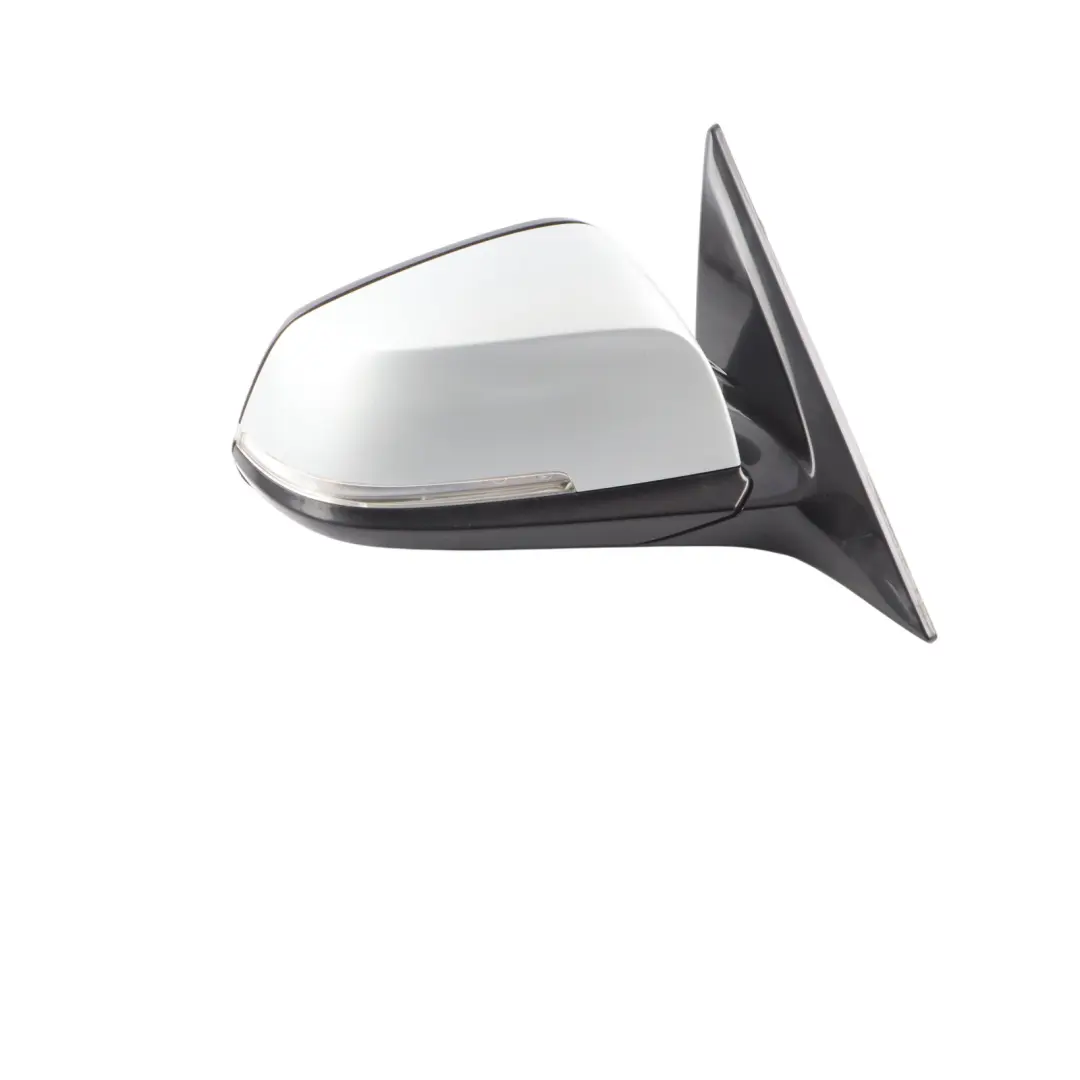 BMW F34 GT Wing Mirror Right O/S 6 Pins Heated Glacier Silver - A83 - SKU RHD-7291590-GSB - Part number 7291590