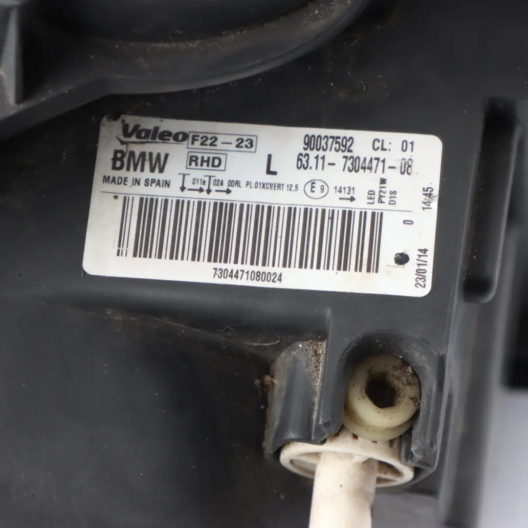 Front Lamp Headlight Lamp Xenon Left N/S 7304471 to BMW F22 with Part number 7388935 BMW F22 Front Lamp Headlight Lamp Xenon Left N/S 7304471 - SKU RHD-7388935 - Part number 7388935