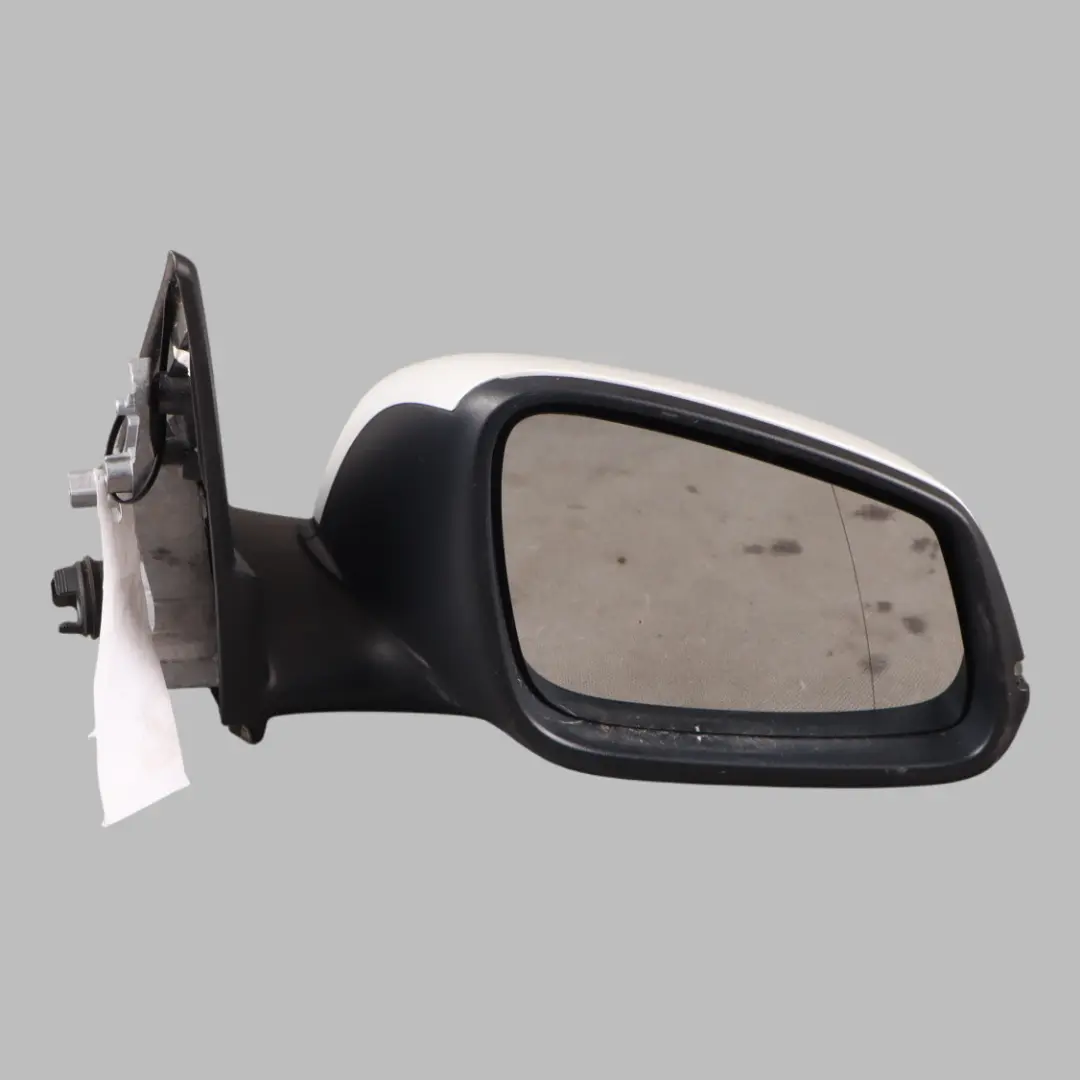 Heated Right Wing Mirror O/S Door Mineral White Metallic A96 to BMW X1 Series E84 with Part number 7307158 BMW X1 Series E84 Heated Right Wing Mirror O/S Door Mineral White Metallic A96 - SKU rhd-7307158-MW - Part number 7307158