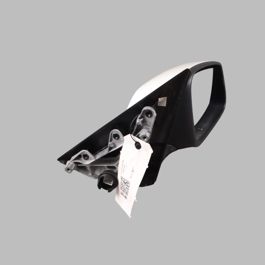 BMW X1 Series E84 Heated Right Wing Mirror O/S Door Mineral White Metallic A96 - SKU rhd-7307158-MW - Part number 7307158