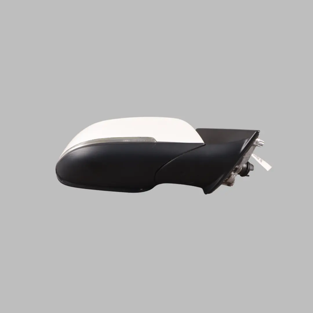 Heated Right Wing Mirror O/S Door Mineral White Metallic A96 to BMW X1 Series E84 with Part number 7307158 BMW X1 Series E84 Heated Right Wing Mirror O/S Door Mineral White Metallic A96 - SKU rhd-7307158-MW - Part number 7307158