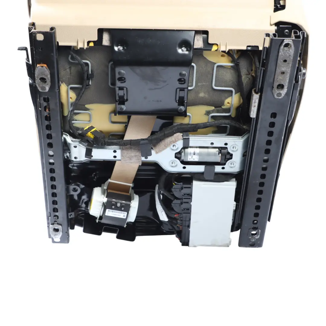 BMW F33 Sport Seat Front Right O/S Heated Leather Dakota Beige Exclusive Seam - SKU RHD-7340012-1 - Part number 7340012