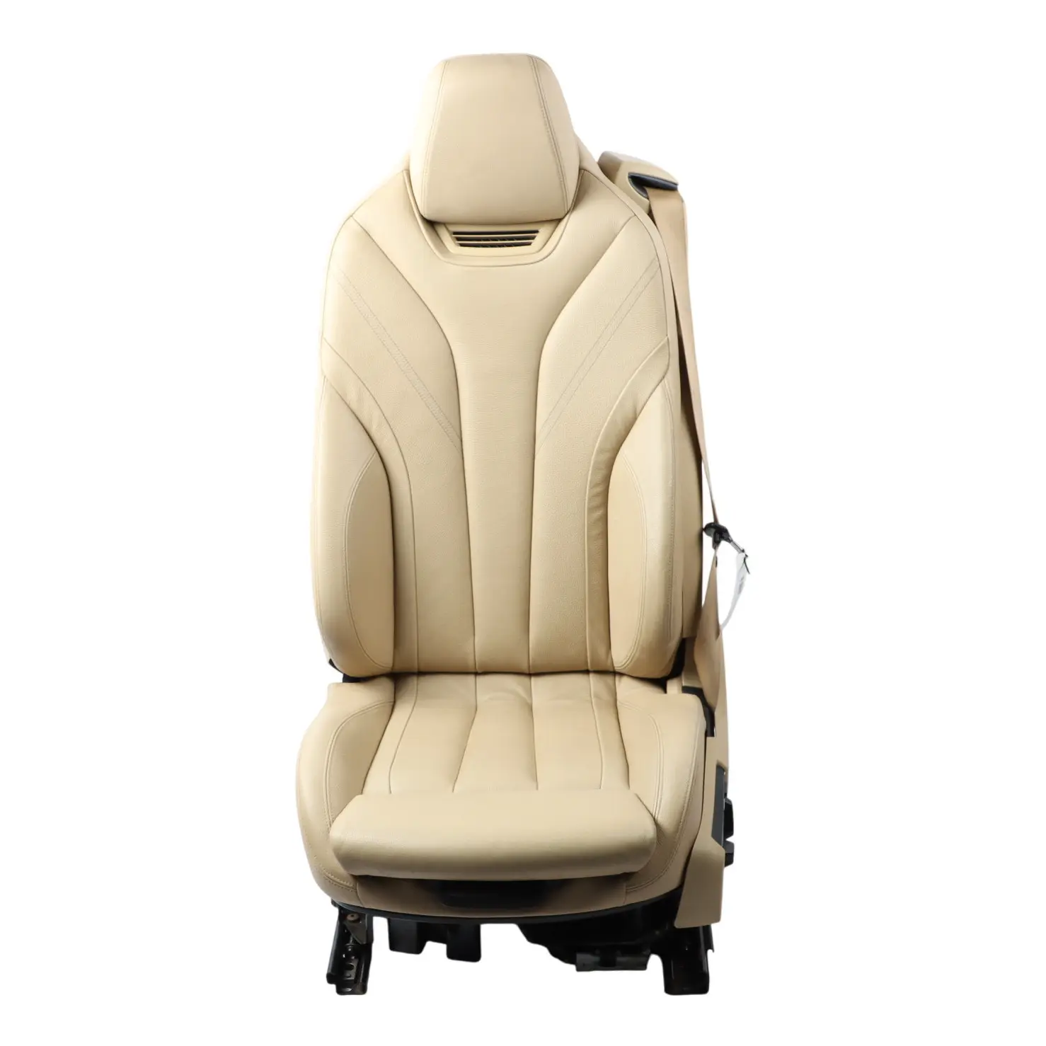 BMW F33 Sport Seat Front Left N/S Heated Leather Dakota Beige Exclusive Seam