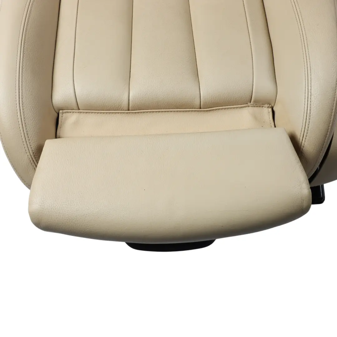 Front Left N/S Heated Leather Dakota Beige Exclusive Seam to BMW F33 Sport Seat with Part number 7340013 BMW F33 Sport Seat Front Left N/S Heated Leather Dakota Beige Exclusive Seam - SKU RHD-7340013-1 - Part number 7340013
