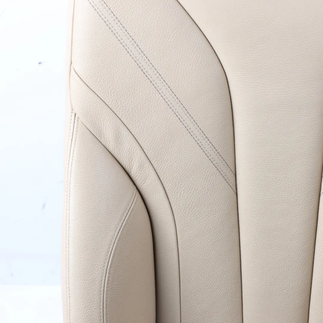 Front Left N/S Heated Leather Dakota Beige Exclusive Seam to BMW F33 Sport Seat with Part number 7340013 BMW F33 Sport Seat Front Left N/S Heated Leather Dakota Beige Exclusive Seam - SKU RHD-7340013-1 - Part number 7340013