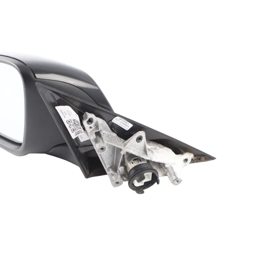 BMW F30 F31 Heated Left Wing Mirror N/S Schwarz 2 Black 668 - SKU rhd-7345655-SCH1 - Part number 7345655