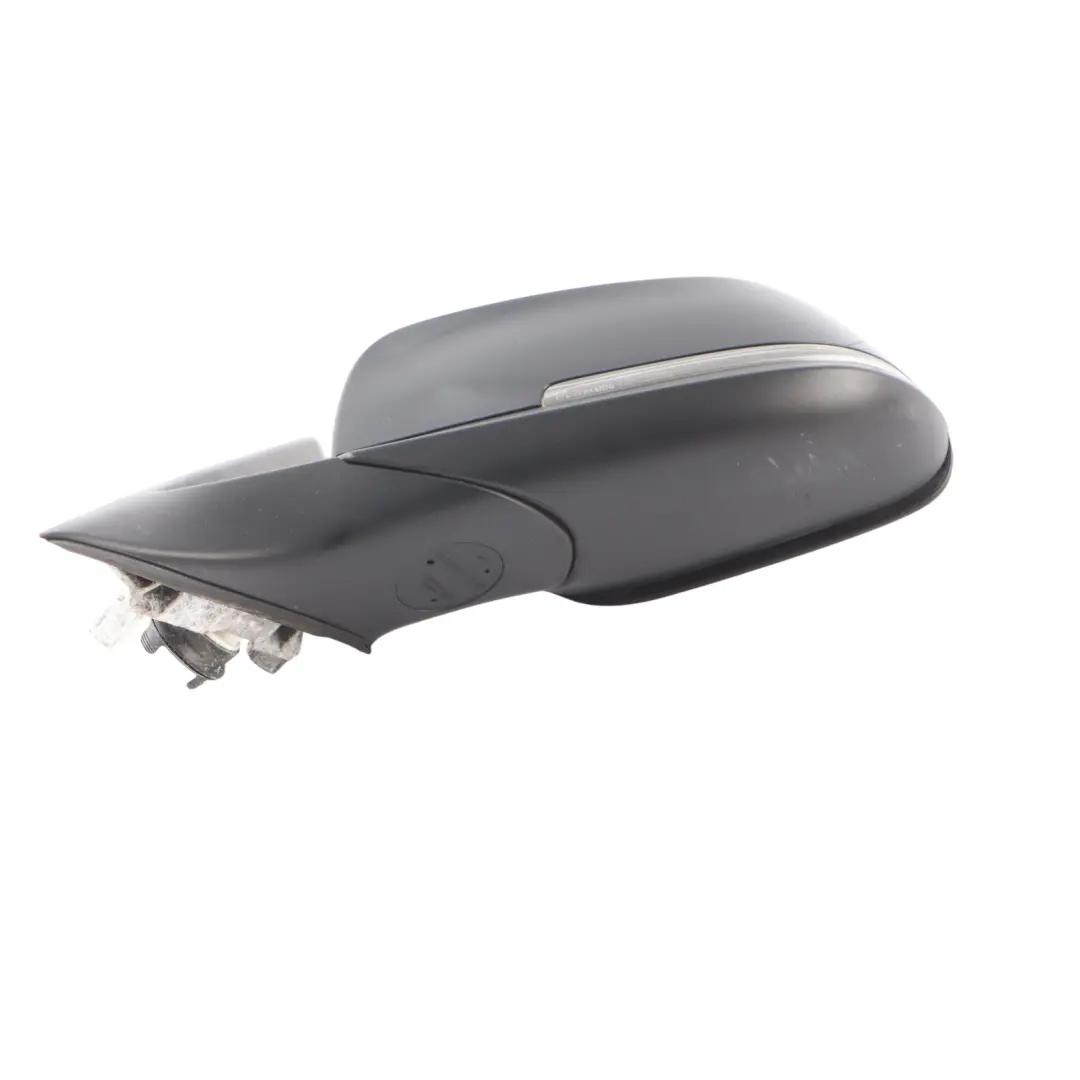 BMW F30 F31 Heated Left Wing Mirror N/S Schwarz 2 Black 668 - SKU rhd-7345655-SCH1 - Part number 7345655