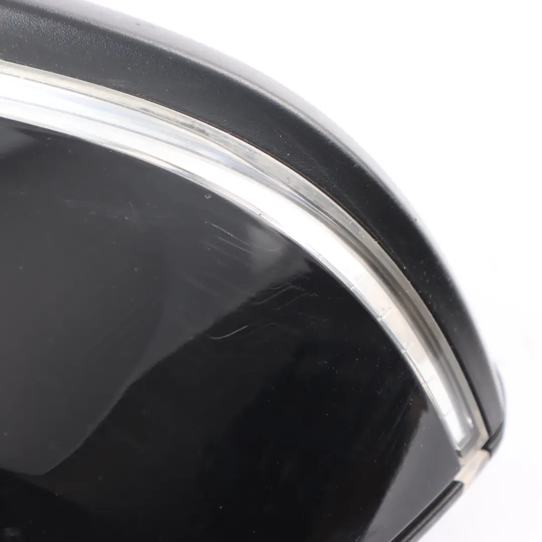  Wing Mirror BMW F30 F31 Heated Right O/S Outside Schwarz 2 Black 668 - SKU RHD-7345656-SCH - Part number 7345656