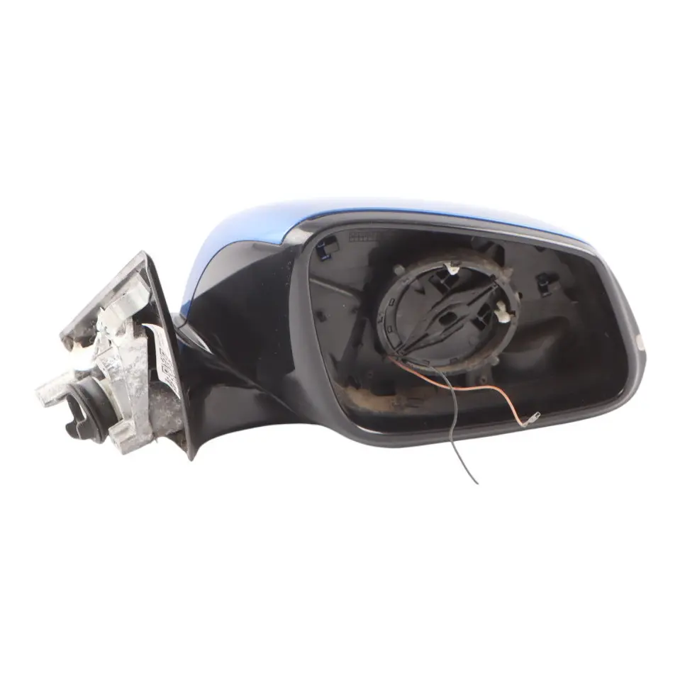  Wing Mirror BMW F30 F31 High Gloss Heated Right O/S Estorilblau Estoril Blue B45 - SKU rhd-7345660-EB1 - Part number 7345660