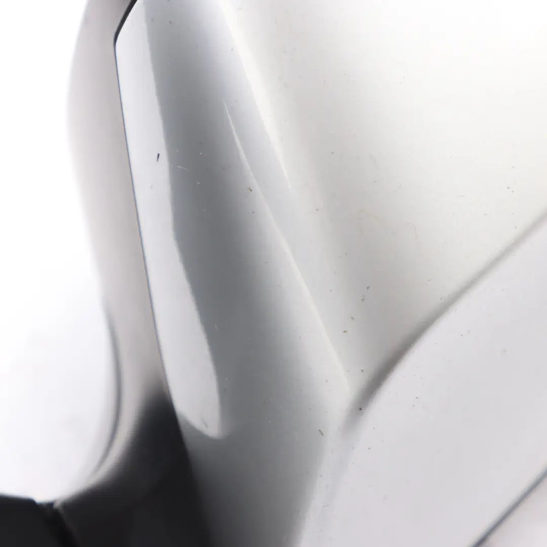 BMW F10 F11 Heated Wing Mirror Left N/S Glacier Silver Metallic - A83 - SKU RHD-7350641-GSB - Part number 7350641