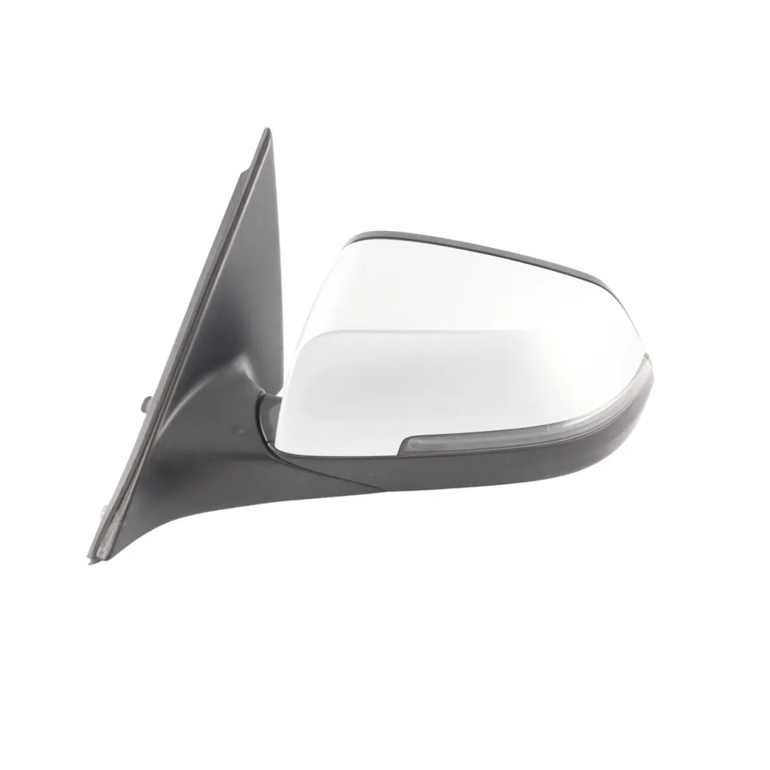 BMW F10 F11 Heated Wing Mirror Left N/S Glacier Silver Metallic - A83 - SKU RHD-7350641-GSB - Part number 7350641