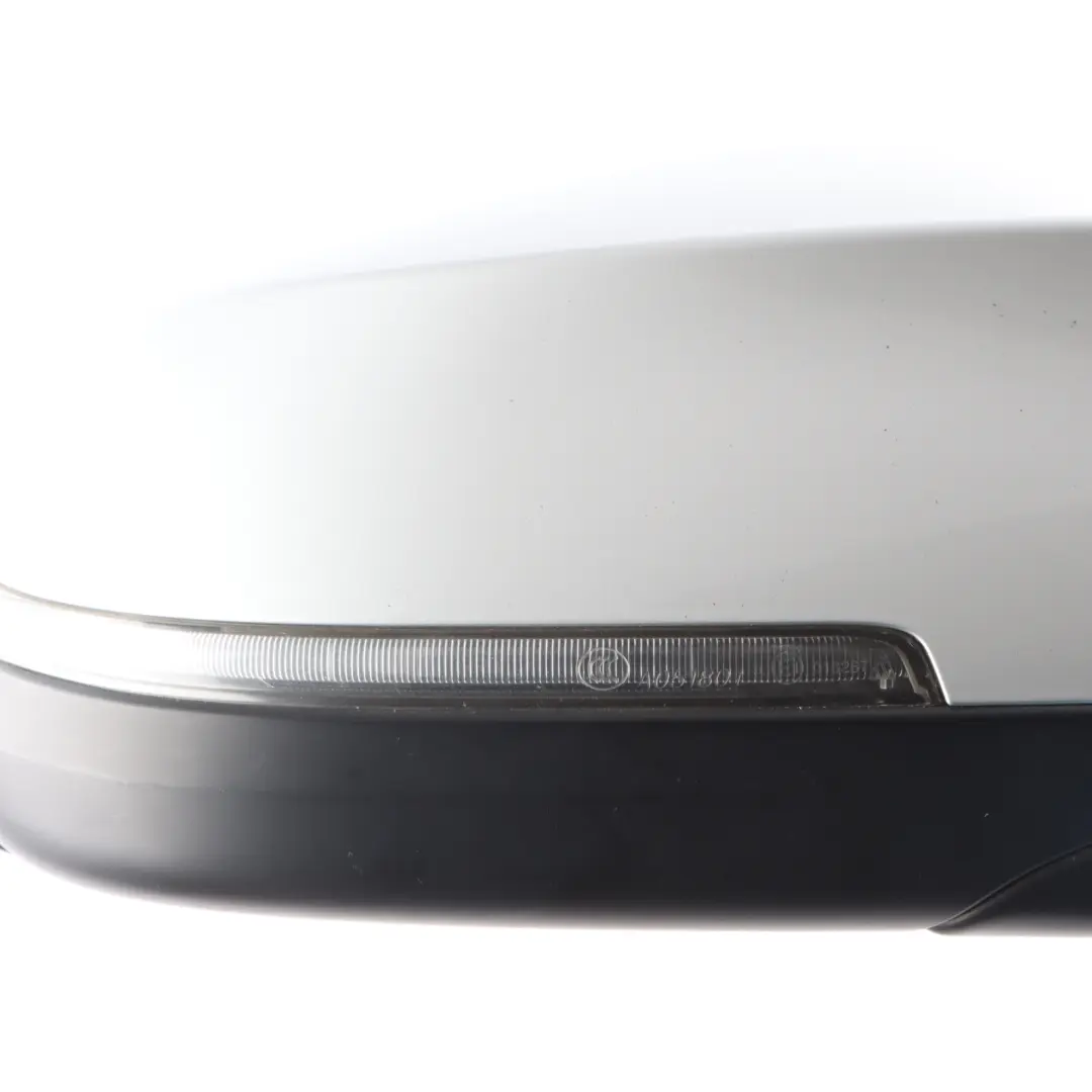  Wing Mirror BMW F10 F11 Heated Right Door O/S Glacier Silver - A83 - SKU RHD-7350642-GSB - Part number 7350642