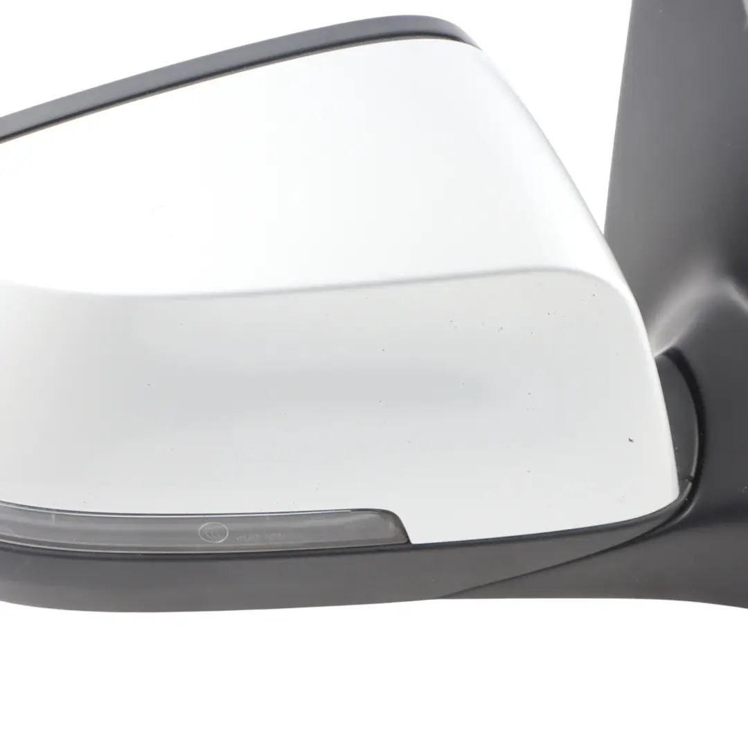  Wing Mirror BMW F10 F11 Heated Right Door O/S Glacier Silver - A83 - SKU RHD-7350642-GSB - Part number 7350642