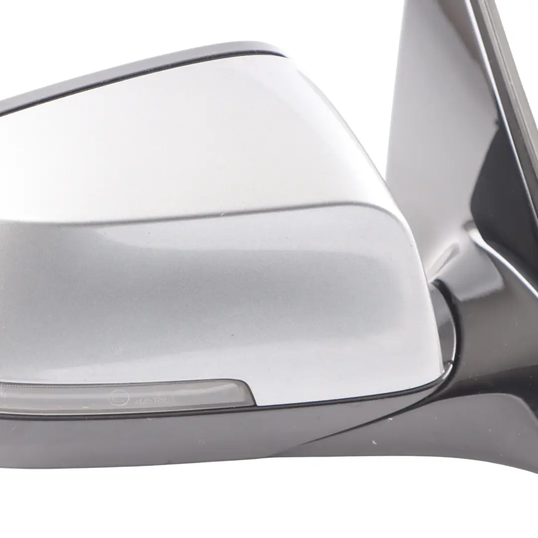 Mirror Wing Heated Right O/S Spacegrau Grey A52 to BMW F10 F11 LCI with Part number 7350662 BMW F10 F11 LCI Mirror Wing Heated Right O/S Spacegrau Grey A52 - SKU RHD-7350662-SCG - Part number 7350662