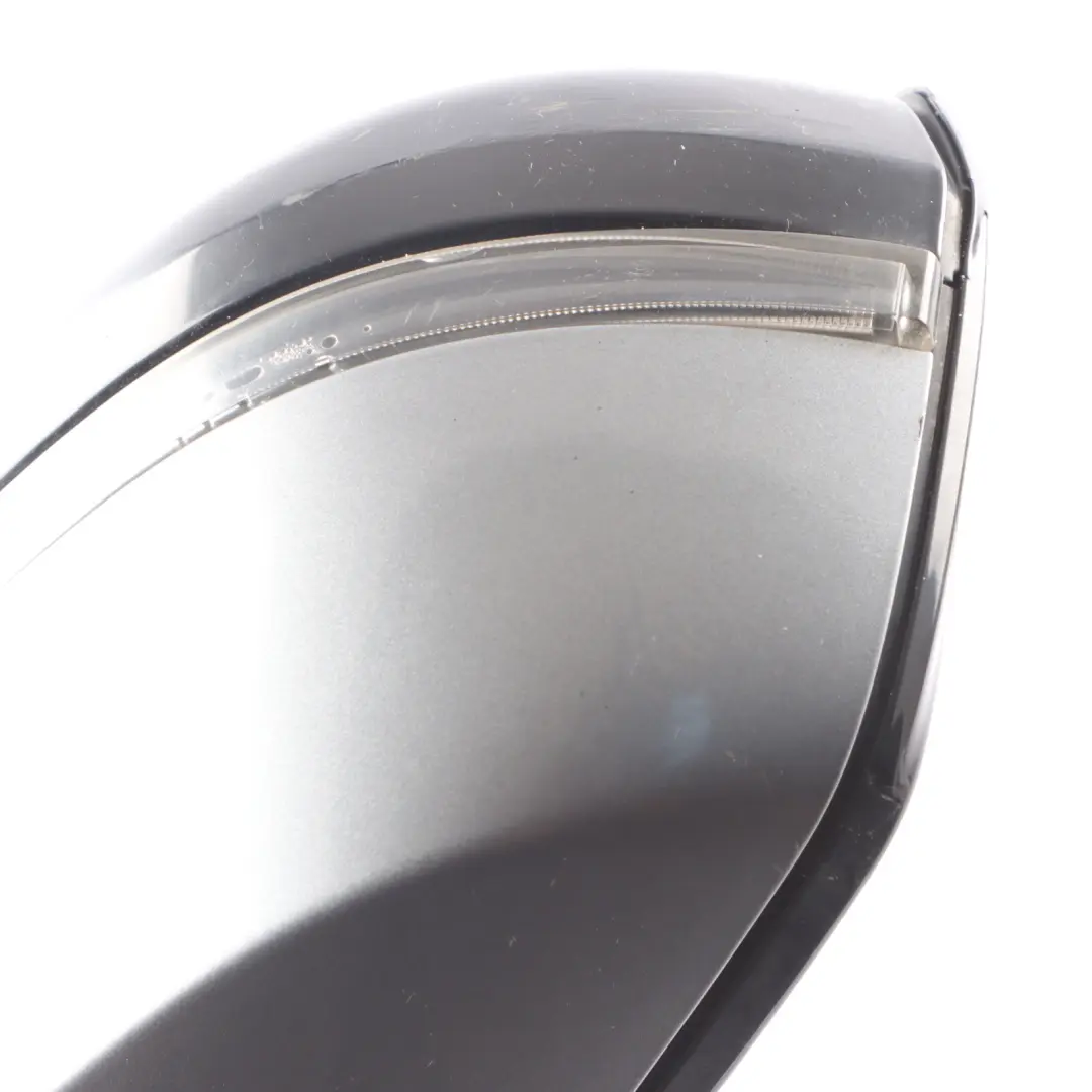 Mirror Wing Heated Right O/S Spacegrau Grey A52 to BMW F10 F11 LCI with Part number 7350662 BMW F10 F11 LCI Mirror Wing Heated Right O/S Spacegrau Grey A52 - SKU RHD-7350662-SCG - Part number 7350662