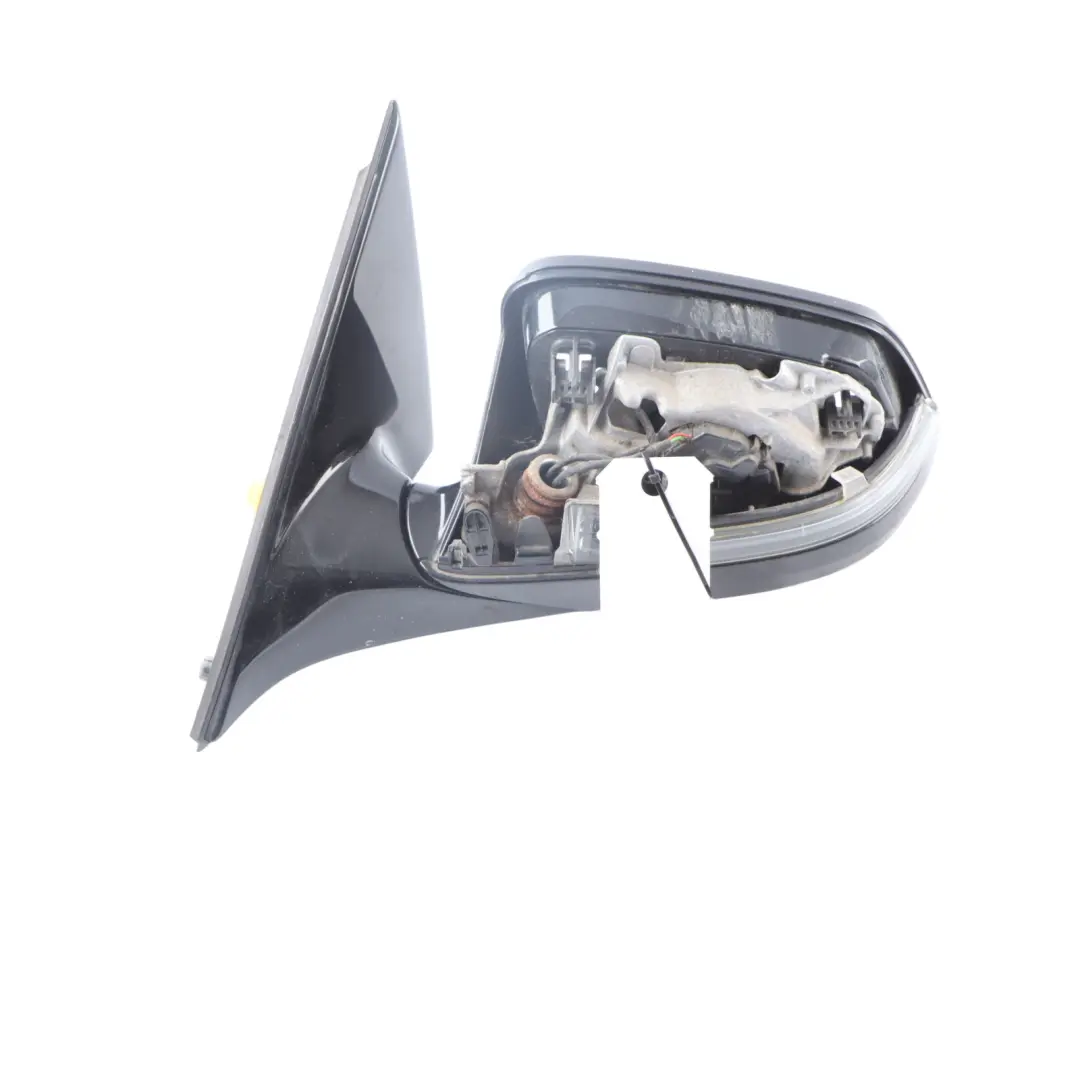 Wing Mirror BMW F10 F11 LCI Heated Left N/S Auto Dip High Gloss - SKU RHD-7350689 - Part number 7350689