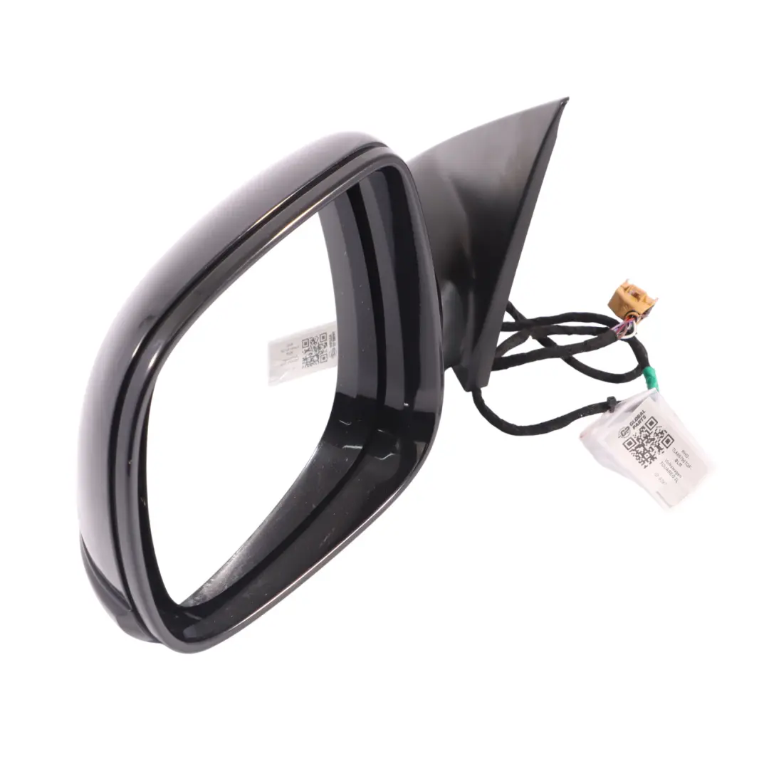 7L Wing Mirror Heated Power Fold Right O/S Black Magic Pearl - C9Z VW Touareg - SKU RHD-7L6857507GF-BLM - Part number 7L6857507GF