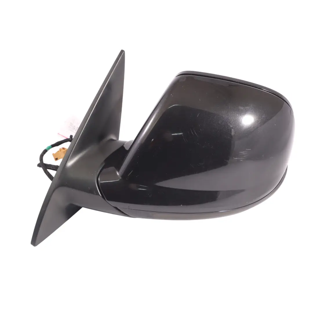 7L Wing Mirror Heated Power Fold Right O/S Black Magic Pearl - C9Z VW Touareg - SKU RHD-7L6857507GF-BLM - Part number 7L6857507GF