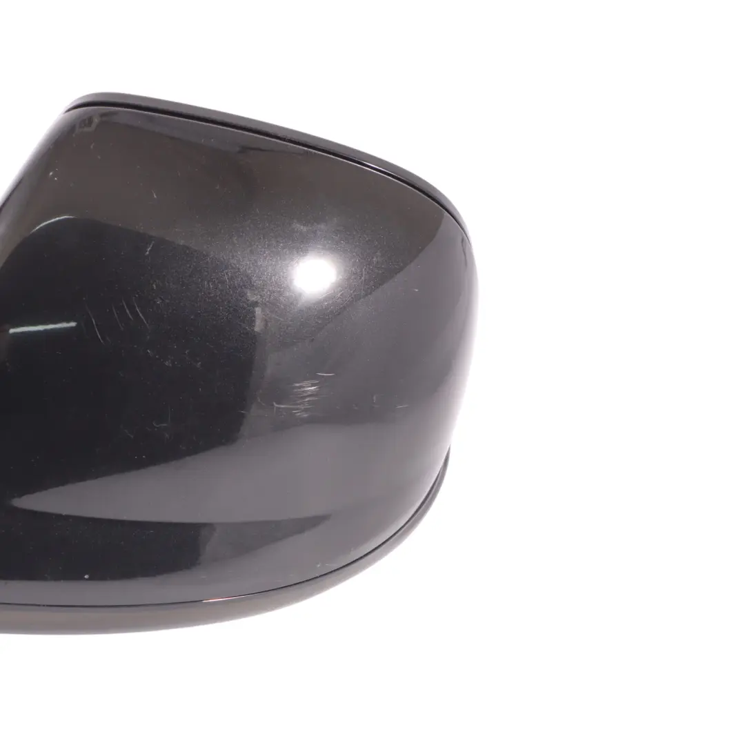 7L Wing Mirror Heated Power Fold Right O/S Black Magic Pearl - C9Z VW Touareg - SKU RHD-7L6857507GF-BLM - Part number 7L6857507GF