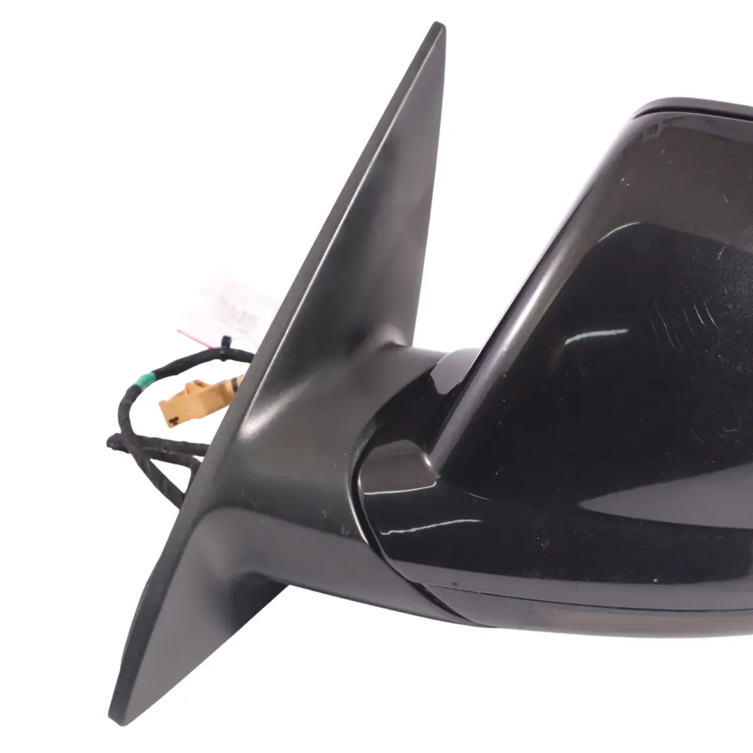 7L Wing Mirror Heated Power Fold Right O/S Black Magic Pearl - C9Z VW Touareg - SKU RHD-7L6857507GF-BLM - Part number 7L6857507GF