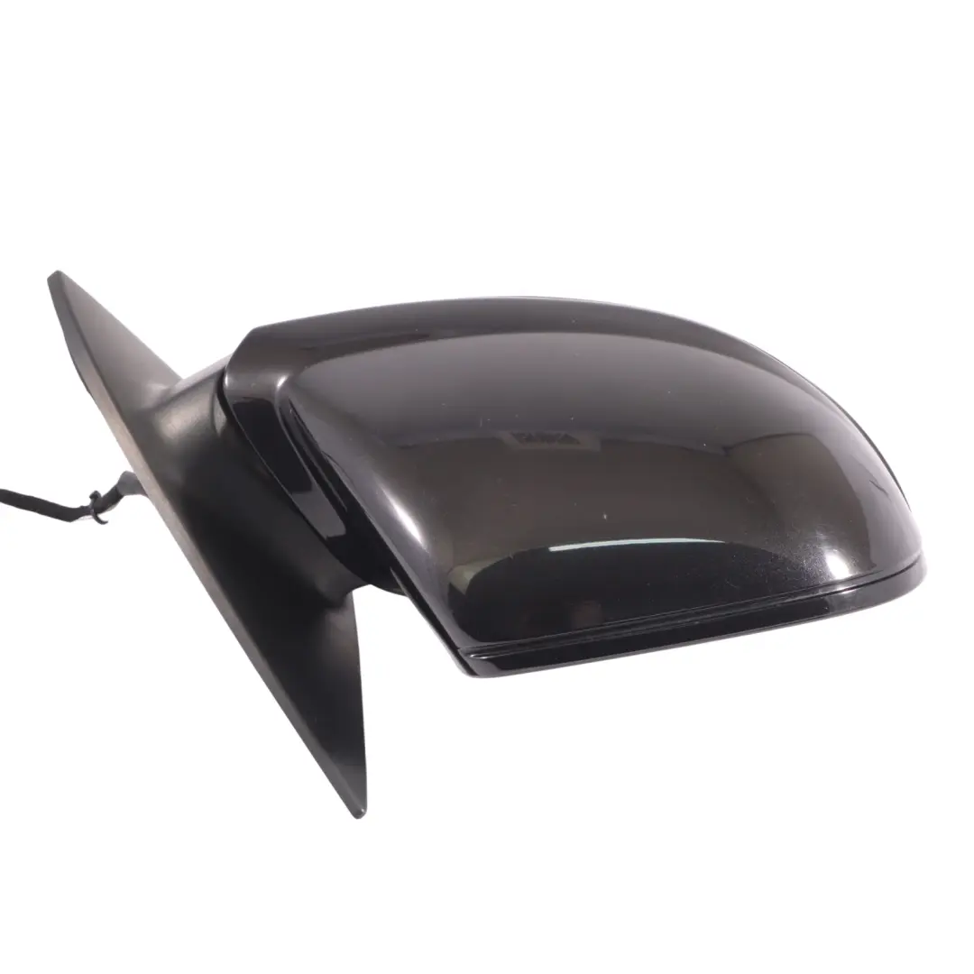 7L Wing Mirror Heated Power Fold Left N/S Black Magic Pearl - C9Z VW Touareg - SKU RHD-7L6857508GQ-BLM - Part number 7L6857508GQ