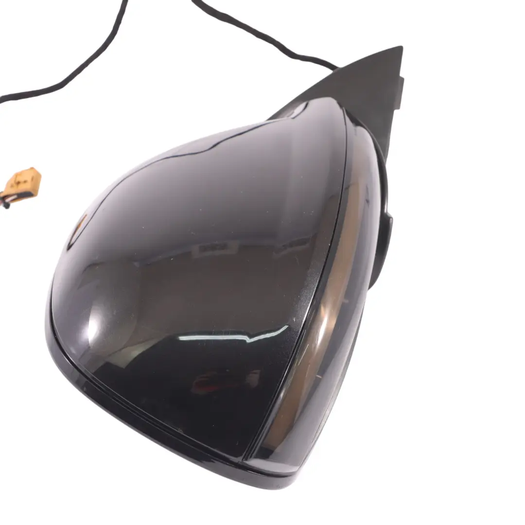 7L Wing Mirror Heated Power Fold Left N/S Black Magic Pearl - C9Z VW Touareg - SKU RHD-7L6857508GQ-BLM - Part number 7L6857508GQ