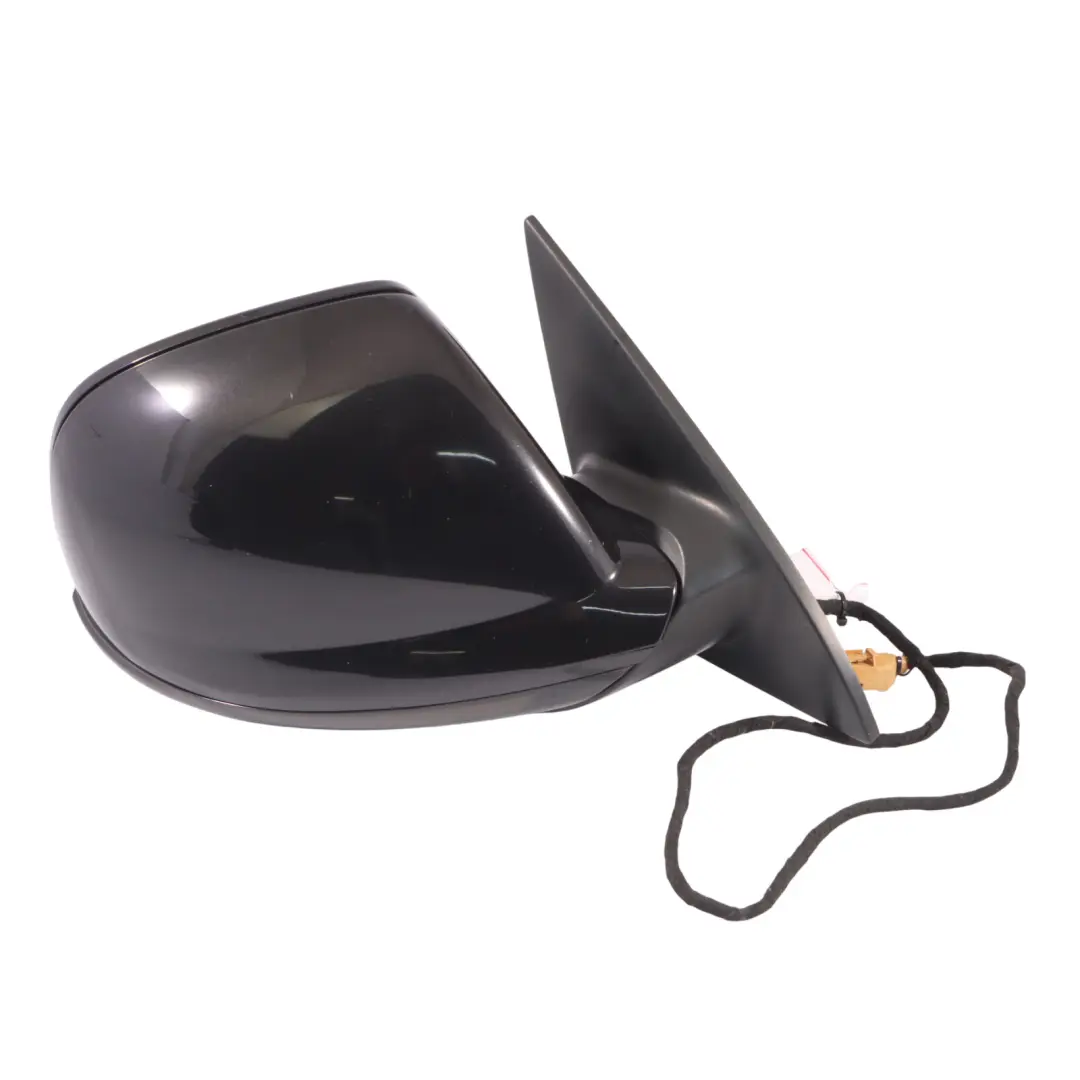 7L Wing Mirror Heated Power Fold Left N/S Black Magic Pearl - C9Z VW Touareg - SKU RHD-7L6857508GQ-BLM - Part number 7L6857508GQ