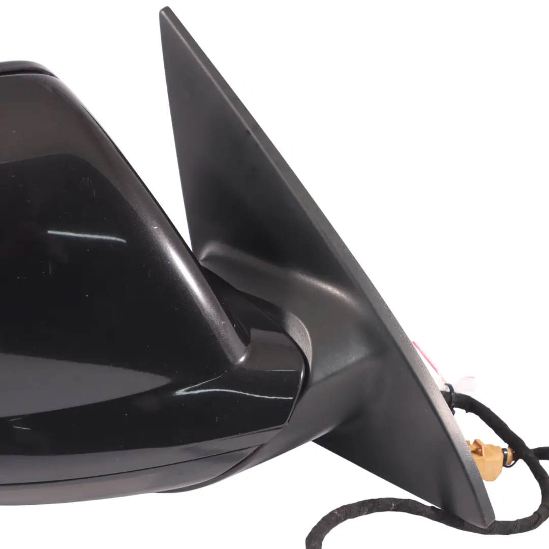 7L Wing Mirror Heated Power Fold Left N/S Black Magic Pearl - C9Z VW Touareg - SKU RHD-7L6857508GQ-BLM - Part number 7L6857508GQ
